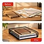 TRU RED Front‑Load Stackable Metal Letter Tray – Desktop Paper Organizer for Office Files & Documents~#|#~3B7E5A7C-CA56-419F-9ED57D71DC1F47C4_sc7