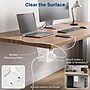 Uncaged Ergonomics Cube 5-Outlet 4-USB Port Surge Protector, 10', White (PC-W-C)~#|#~3B81B188-D137-4EB3-A70665D53DD36969_sc7