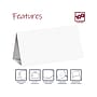 Better Office 2" x 3.5" White Table Tent Place Card, 100/Pack (64649-100PK)~#|#~3B8284AD-2609-42F0-B00D897CD82EA91F_sc7