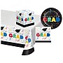 Creative Converting Cap Toss Graduation Dinnerware Kit, Multicolor (DTC8660E4A)~#|#~3B830E7B-2DCB-490F-9D095054D7CE348D_sc7