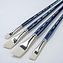 Silver Brush Bristlon Short Handle Angles Brushes, 4/Pack (SLVBR1957)~#|#~3B85852C-3D02-4360-A93C677DB9D9BE14_sc7
