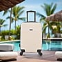 InUSA Resilience 21.65" Hardside Suitcase, 4-Wheeled Spinner, TSA Checkpoint Friendly, Sand (IURES00S-SAN)~#|#~3B8B32BE-4FBE-4D91-A797CEB11274F9B3_sc7
