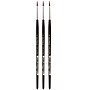 da Vinci TOP-ACRYL Oil and Acrylic Synthetic Bristle Red-Brown Round Brush, 3 Brushes/Pack (DVXVA7785K2-3)~#|#~3B8C227C-33BD-458A-A0C7DB223AA07789_sc7