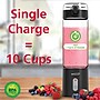 Brentwood 17-Oz. Portable Battery-Operated USB-Chargeable Glass Blender, Black (RJB-100BK)~#|#~3B9129C6-A5C8-4301-87E957E288D37D4E_sc7