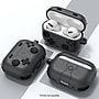 SaharaCase Inspire Series Silicone Case with Premium Clip for Airpods Pro 3, Shock Absorbing, Space Gray (HP00226)~#|#~3B965CCC-4E88-47DA-81B080655FCB963D_sc7