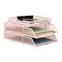Mind Reader Metal Desk Organizer, Pink (3TSET-PNK)~#|#~3B99B76A-971A-4E19-9378BBF07B4DC6D9_sc7