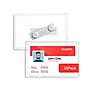 Staples Magnetic Badge Holders, 2.25" x 3.5", Vinyl, Clear, 25/Pack (51925)~#|#~3B99D868-3D33-4E18-9AF7F94DF4F04C82_sc7
