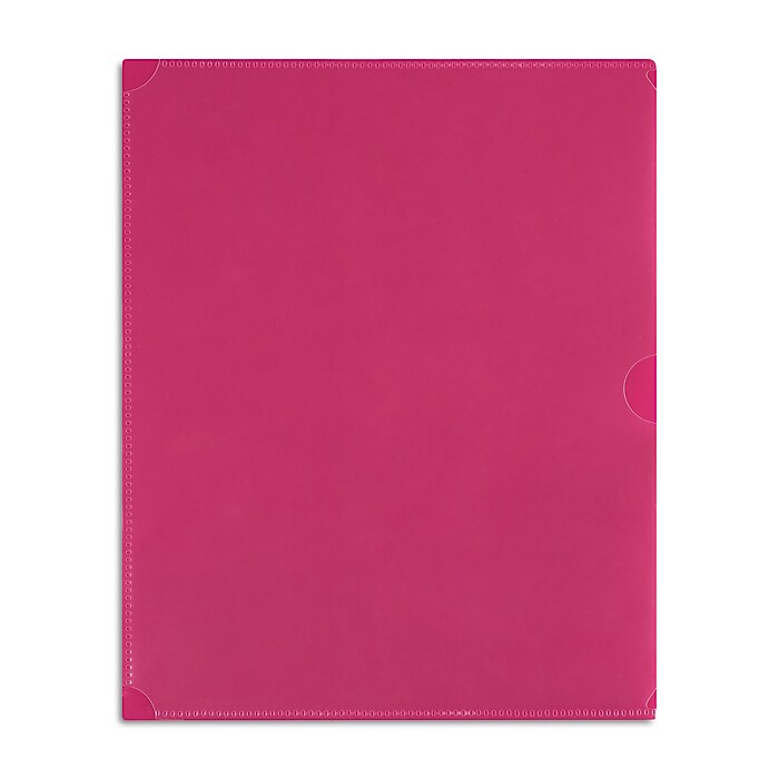 Staples Poly 2-Pocket View Folder, Assorted Colors (23868) | Staples