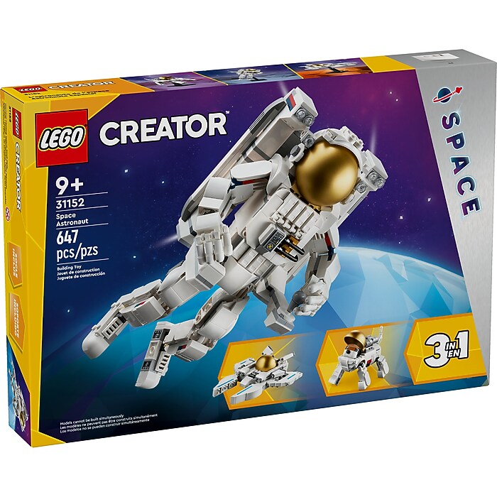 LEGO Creator Space Astronaut, 647 Pieces (31152) | Staples