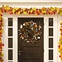 Safavieh 32" Eucalyptus & Lotus Wreath with Pine Cones, Brown/ Orange (FXP1051A)~#|#~3BA53B2F-4FAB-4495-B327422320C5B0E3_sc7