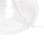 Creekwood Home Modern Glass 13.75" LED Table Lamp, Clear/White (CWT-1014-CW)~#|#~3BA56A4F-8226-451A-87A5F43C5C1AA03B_sc7