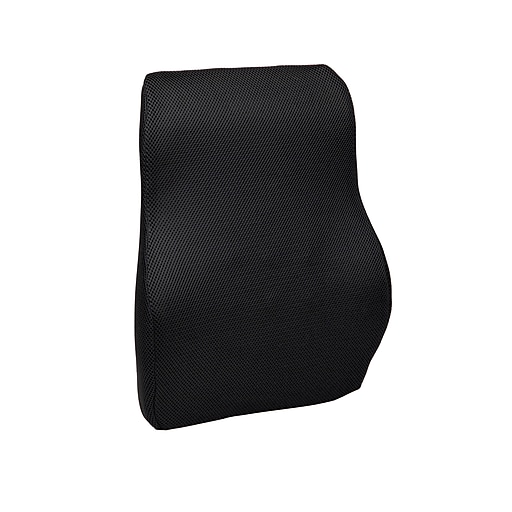 Mind Reader Memory Foam Ergonomic Lower Back Cushion Office Chair