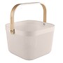 Simplify Small Mesh Storage Basket with Wooden Handle, Stone (30062-STONE-ST)~#|#~3BA82686-AFF2-4DF4-86A10F47AB80CA2B_sc7