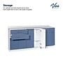 Viva Comfort 36.75'' H x 72" L Exam Room Medical Cabinet, 6-Doors, 3-Drawers, Blueberry (902BASE72NSBL)~#|#~3BAF1051-0C1E-4AFA-8CBE425262891939_sc7