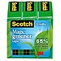Scotch Magic Invisible Clear Tape Refill, 0.75" x 22.22 yds., 1" Core, 3 Rolls/Pack (812S3)~#|#~3BB3B0FE-3034-409F-9C199585B6D2ED4C_sc7
