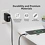 CODi 3' USB-A to USB-C Braided Nylon Charge & Sync Cable, Black (A01100)~#|#~3BB67F45-441B-481A-86BF273DBE9D1D5C_sc7
