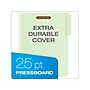 Pendaflex Recycled Pressboard Fastener Folders, 1/3-Cut Tab, Letter Size, Light Green, 25/Box (24934R)~#|#~3BBC12BC-E1CB-4871-AFFCC3AB5D4F303E_sc7