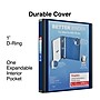 Staples Heavy Duty 1" 3-Ring Better Binder, D-Ring, Navy Blue (ST55839-CC)~#|#~3BBF7074-5CF3-4715-9777E5C407A9CEE4_sc7