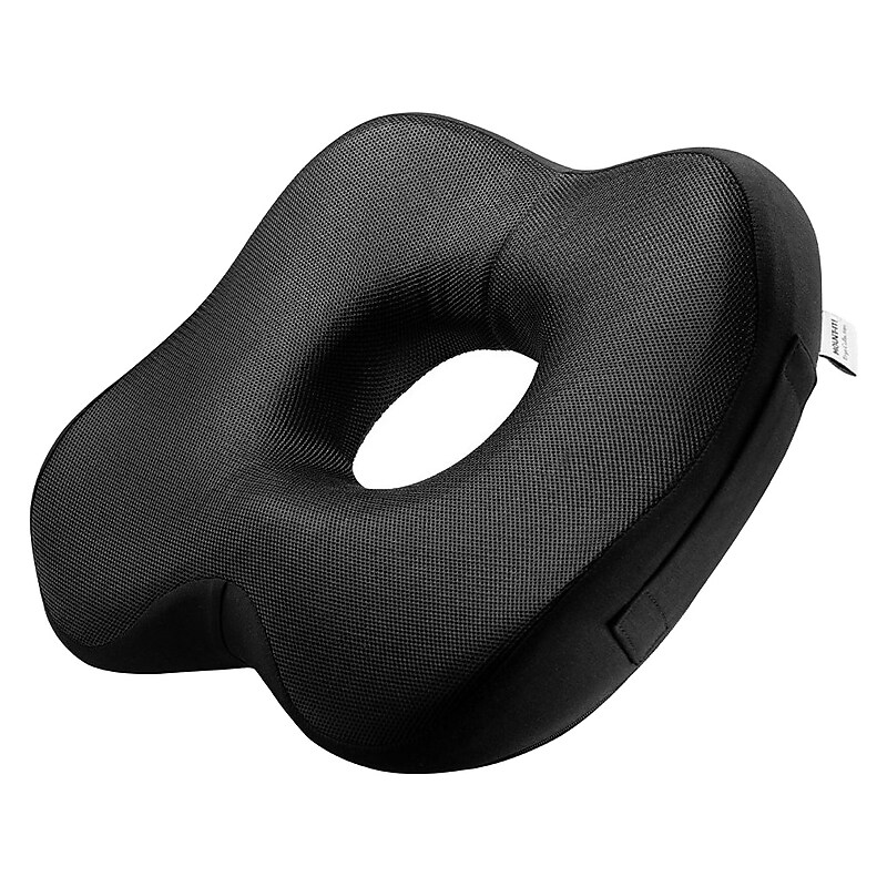 Mount-It! Ergo Collection Memory Foam Ergonomic Seat Cushion, Black (MI-1104) image 1