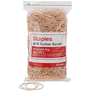 Staples Multi-Purpose #117B Rubber Bands, 7