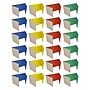Flipside Foldable Cardboard Freestanding Privacy Shield, 18"H x 48"W, Assorted Colors, 24/Pack (61849)~#|#~3BC9235D-B738-45F5-8227609AC2407FEE_sc7