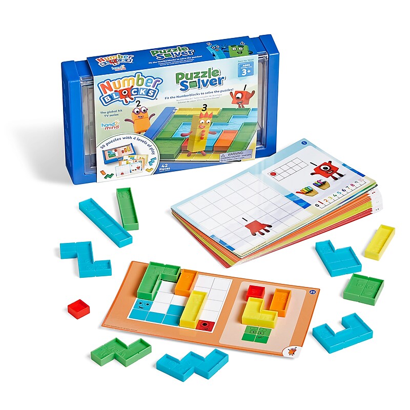 hand2mind Numberblocks Puzzle Solver image 1