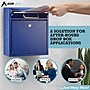 AdirOffice Steel Indoor/Outdoor Interoffice Mailbox, Blue (631-05-BLU)~#|#~3BCB0557-8071-479F-820E798C3D3D52E6_sc7