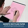 Roaring Spring Paper Products Enviroshades Notepad, 8.5" x 11.75", Wide Ruled, Pink, 50 Sheets/Pad, 3 Pads/Pack (74153)~#|#~3BD2CC06-E36E-4911-833633BB7324B201_sc7