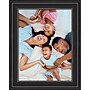 Amanti Art Ridge 18" x 24" Polystyrene Picture Frame, Black Satin (A42677345852)~#|#~3BDD94C2-9861-4ED3-970F66DEBF1C64FF_sc7