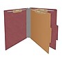Medical Arts Press Pressboard Classification Folder, 1-Divider, 2" Expansion, Letter Size, Red, 10/Box (DV-T42-14-3ARD-PKT)~#|#~3BDE0869-D03A-4A38-AD11D1499AEED855_sc7