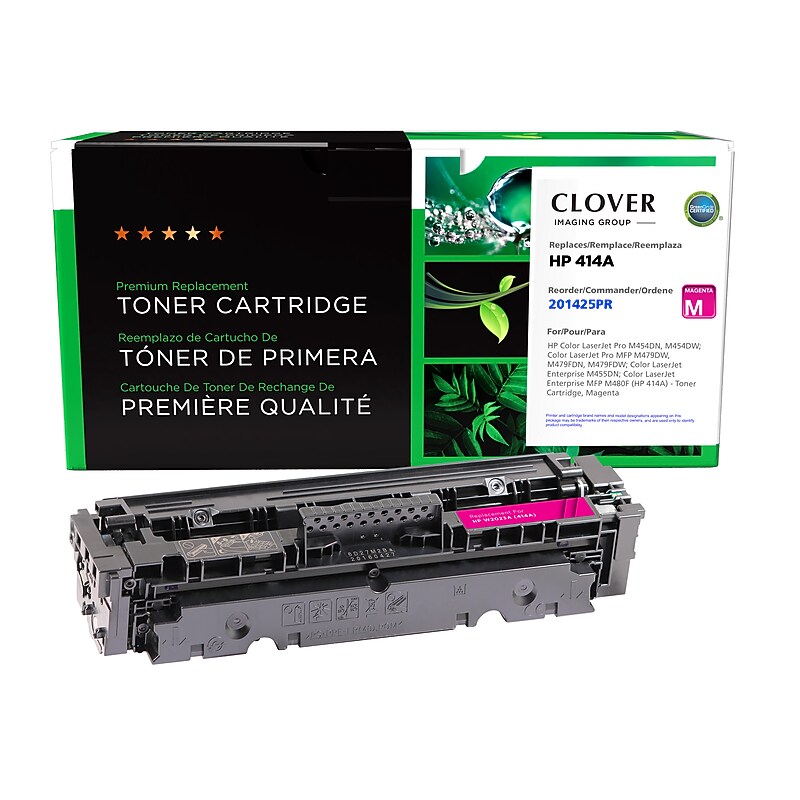 CIG Remanufactured Magenta Standard Yield Toner Cartridge Replacement for HP 414A (W2023A) image 1