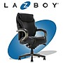 La-Z-Boy Hyland Ergonomic Bonded Leather Swivel Executive Chair, Black/Gray Weathered Wood (CHR10044B)~#|#~3BE6DF19-4C3A-4EBB-A68D1B1A7EE740CD_sc7