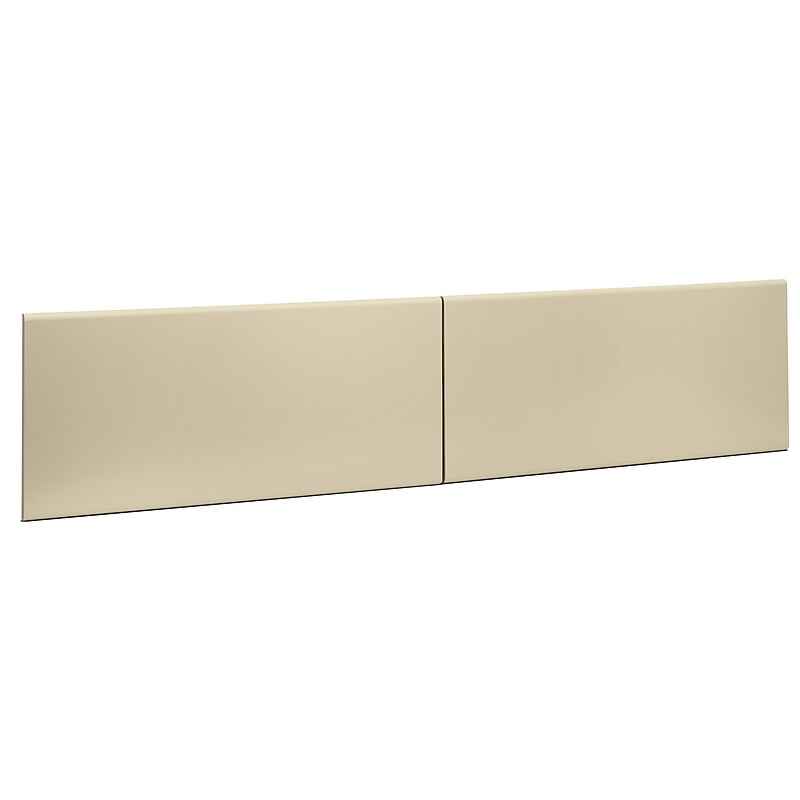HON 38000 Series Hutch Flipper Doors with Lock, Putty, 15"H x 36"W (H387215.L.L) image 1