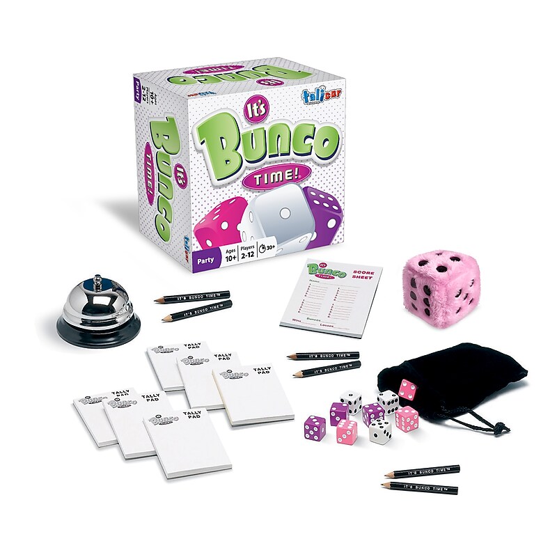Talicor IT'S BUNCO TIME Board Game (TAL2100) image 1