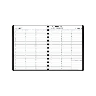 2023-2024 AT-A-GLANCE 8.25" x 11" Academic Weekly Appointment Book Planner, Black (70-957-05-24)
