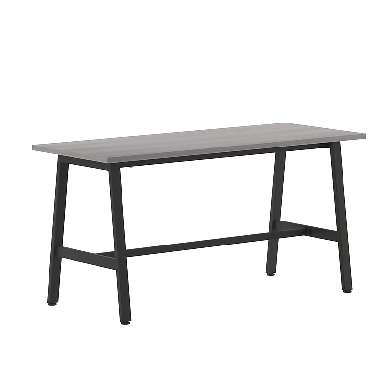 Flash Furniture Redmond 60"W x 24"D Conference Table, Laminate, Gray Oak (MTM6024LTGRYABF) image 1
