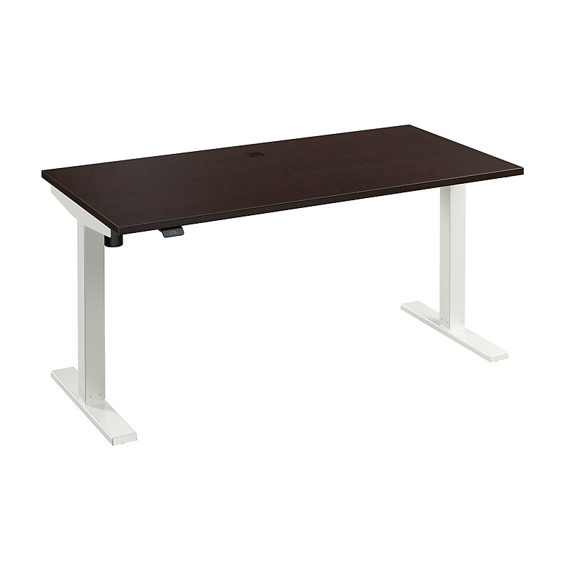Bush Business Furniture Move 40 Series 60"W Electric Adjustable Standing Desk, Mocha Cherry (M4S6030MRWK) image 1