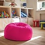 Flash Furniture Dillon Cotton Small Refillable Bean Bag Chair, Solid Hot Pink (DGBEANSMSLDHTPK)~#|#~3BFE51C3-2269-4A31-B0101CB0B113D14A_sc7