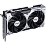 MSI VENTUS 2X GeForce RTX 5060 PCIe 5.0 8GB GDDR7 Gaming Graphics Card, 2527 MHz Core, 28000 MHz, Silver/Black (G5060-8V2C)~#|#~3C04BB22-C632-4DF2-BF03B03DD1D7609C_sc7