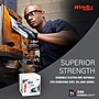 WypAll PowerClean X80 Nylon Cleaning Wipers, 12" x 12.5", White, 50 Wipers/Box, 4/Carton (41026)~#|#~3C053178-83C9-4F01-8C810DE7515960A3_sc7