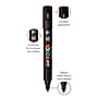 POSCA PC-5M Water Based Paint Marker, Medium Bullet Tip, Black, 3/Pack (UBCPC5MBLACK-3)~#|#~3C080645-4B37-49A5-8E7E69F7AED8DB63_sc7