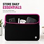 Vangoddy 15" Laptop Sleeve, Black/Pink (NBKLEA225)~#|#~3C0CD5E0-DCE0-42BC-BB5FD60497E4F77A_sc7