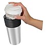 Thermos Stainless Steel Vacuum Insulated Coffee Cup Insulator, 20 oz., Stainless Steel (EAJCF600SS4)~#|#~3C103118-3458-45C3-B8D2B2287F2FEC28_sc7