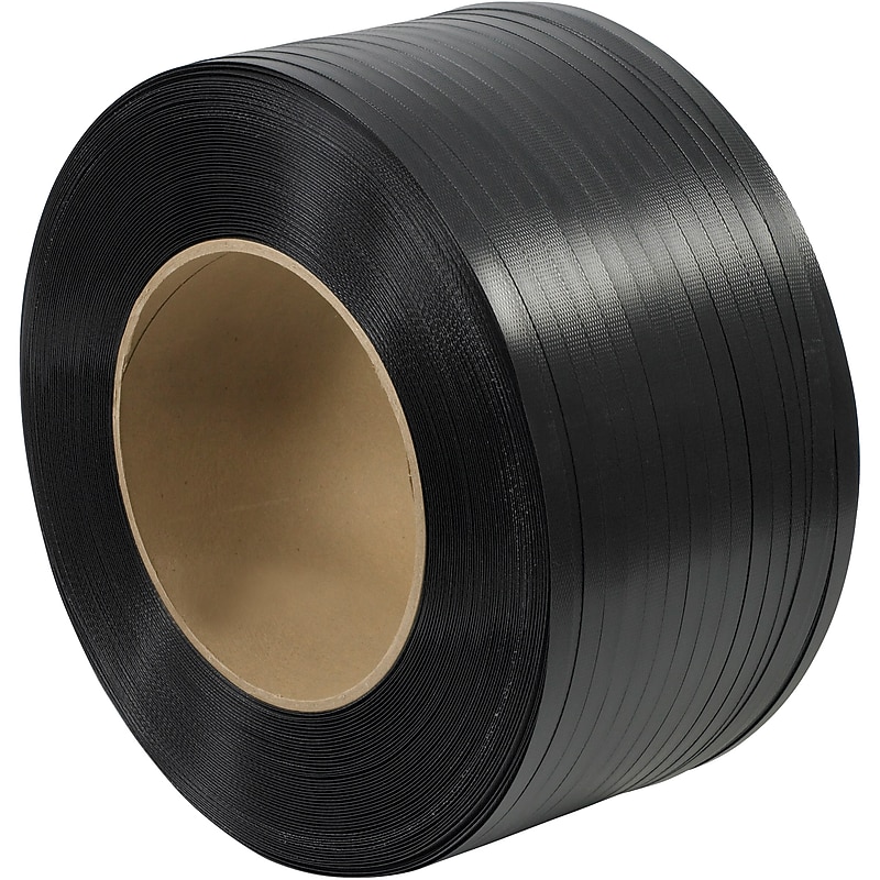 1/2" x 0.024 mil x 7200', Polypropylene Strapping, 8" x 8" Core, Hand Grade (PSH250) image 1