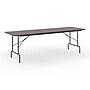 Staples 8' x 30" Wooden Heavy Duty Folding Table, Walnut (58367)~#|#~3C11C85D-9DC6-4ED8-8D2B2AD1C7308DB8_sc7