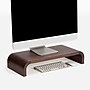 Anji Mountain Mango Wood Monitor Stand, Up to 32" Monitor, Walnut (MS-CRV-WAL)~#|#~3C13BA5B-67C1-4825-A0259EEFFD6029AD_sc7