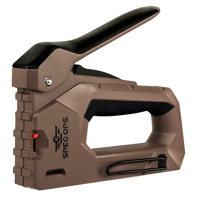 Spec Ops Tools SPEC-M50 2-in-1 Heavy-Duty Staple & Brad Nail Gun image 1