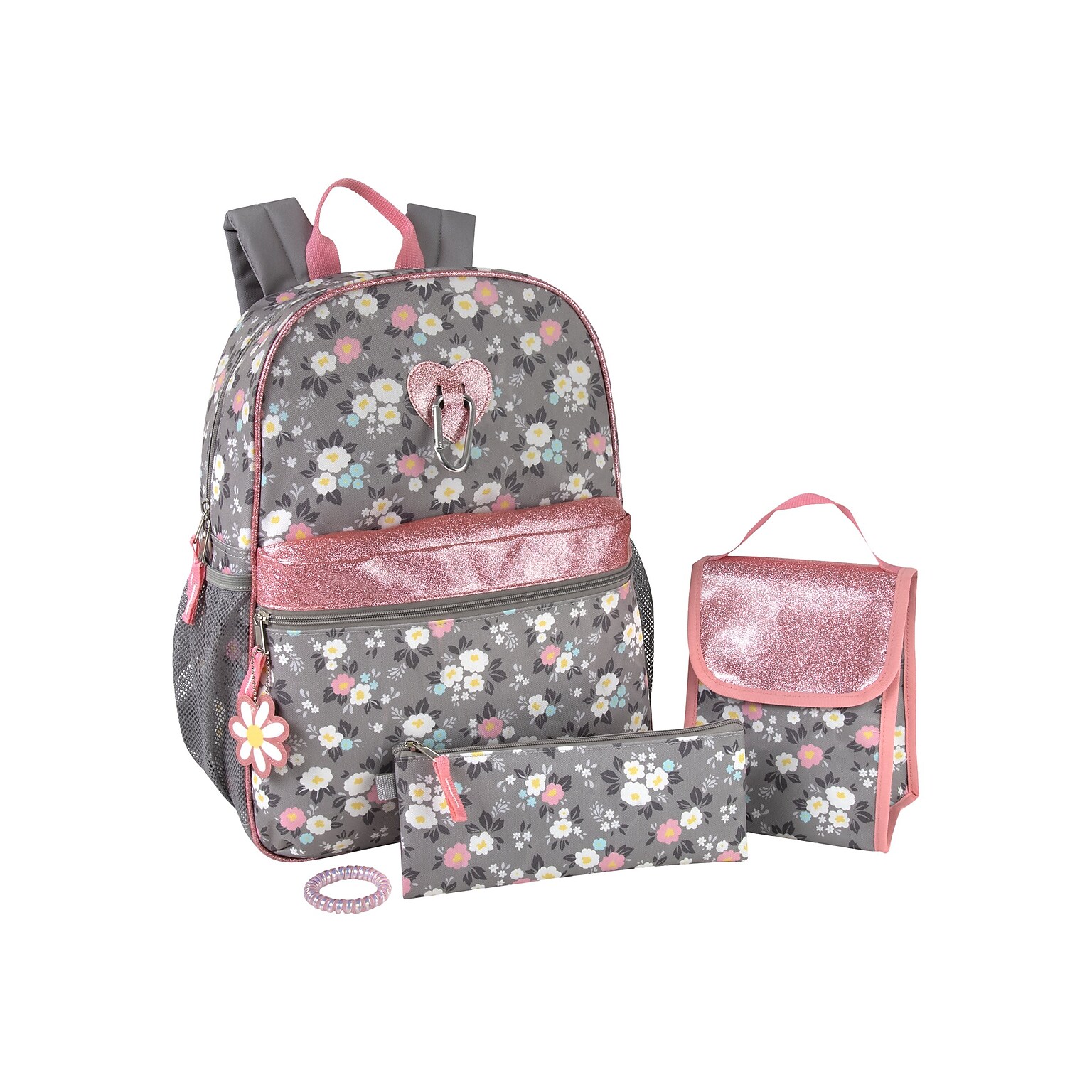 A.D.Ventures Durable Polyester Backpack Set