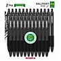 Zebra Z-Grip Retractable Ballpoint Pen, Medium Point, 1.0mm, Black Ink, 24/Pack (20314)~#|#~3C1F205C-625D-48EB-881F2A57B57162ED_sc7