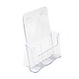 Staples Literature Holder, 10.75" x 9.25", Clear Plastic (ST16659/16659)~#|#~3C2129E7-232E-4ACF-81A5CBDCBC0031FB_sc7